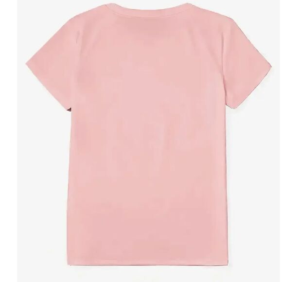 Women's Festive Easter Parade Easter Dog Print T-Shirt Short Sleeve Crew Neck XL - Picture 2 of 6